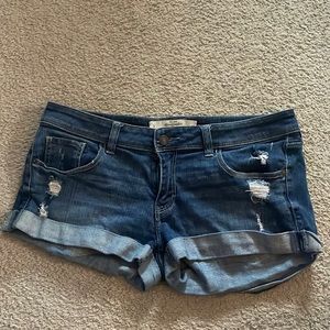 Abercrombie jean shorts